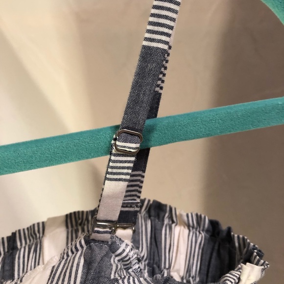 Tahari ASL Woven Top in Stripes - Picture 5 of 5